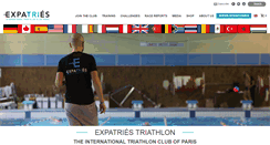 Desktop Screenshot of expatries-triathlon.com